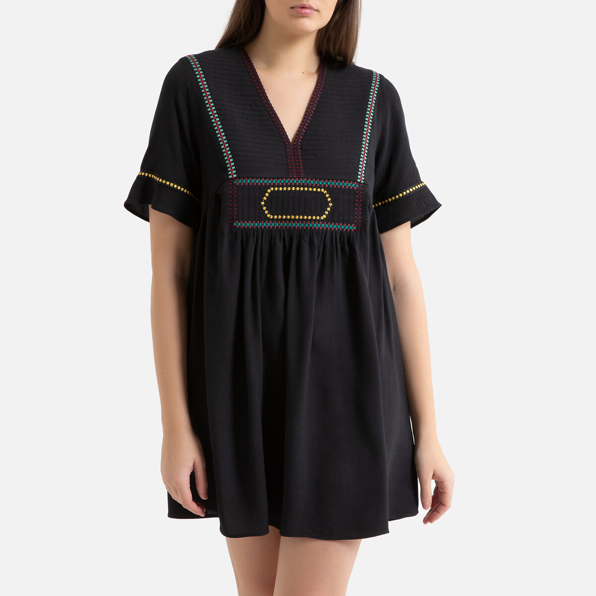Платье La Redoute, Серый, Прямое укороченное с короткими рукавами TALIA 2(M) серый
Платье La Redoute, Серый, Прямое укороченное с короткими рукавами TALIA 2(M) серый