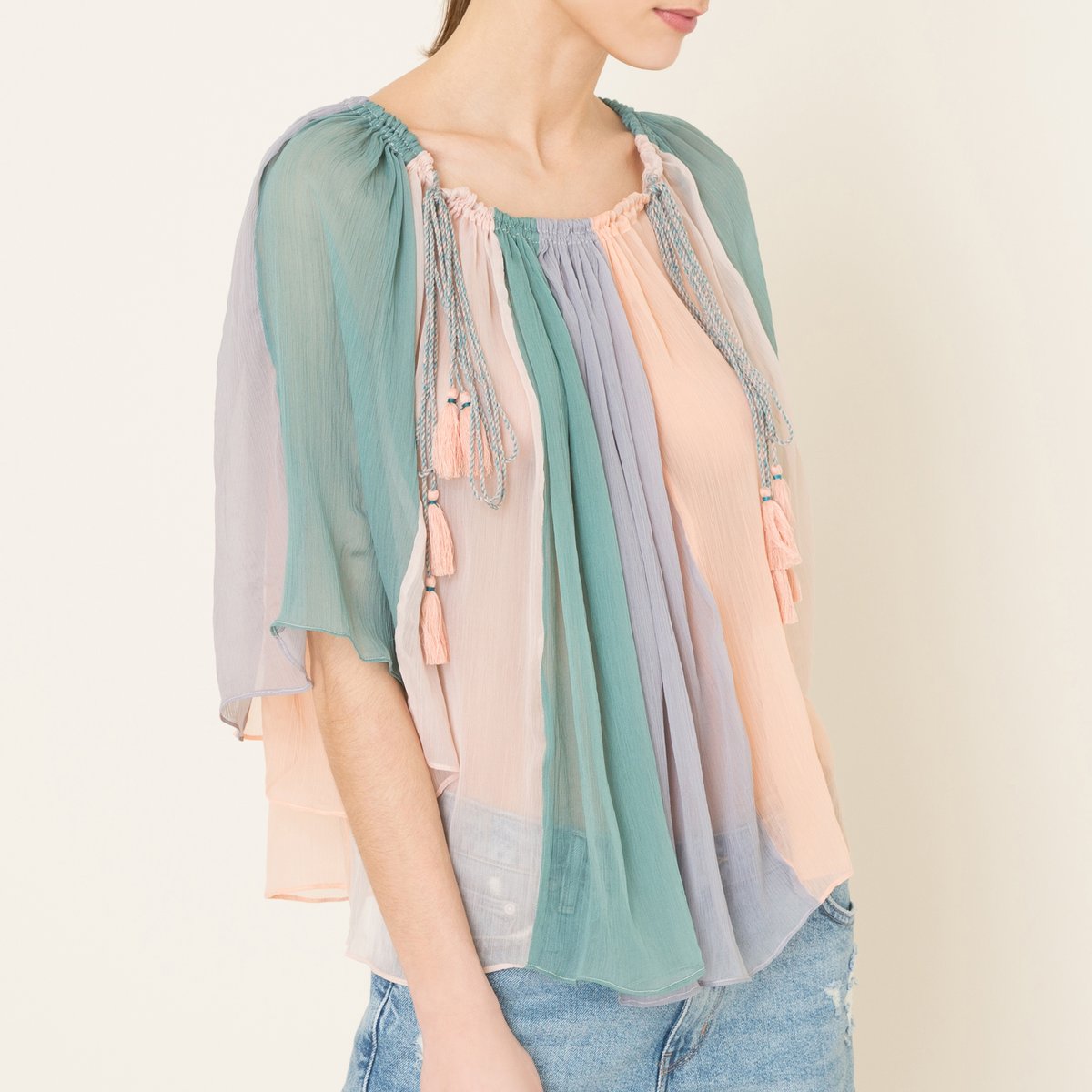 Блузка CLEO Блузка CLEOСостав и описание Материал : 100% полиэстерМарка : ANTIK BATIK<br><br>Цвет: разноцветный