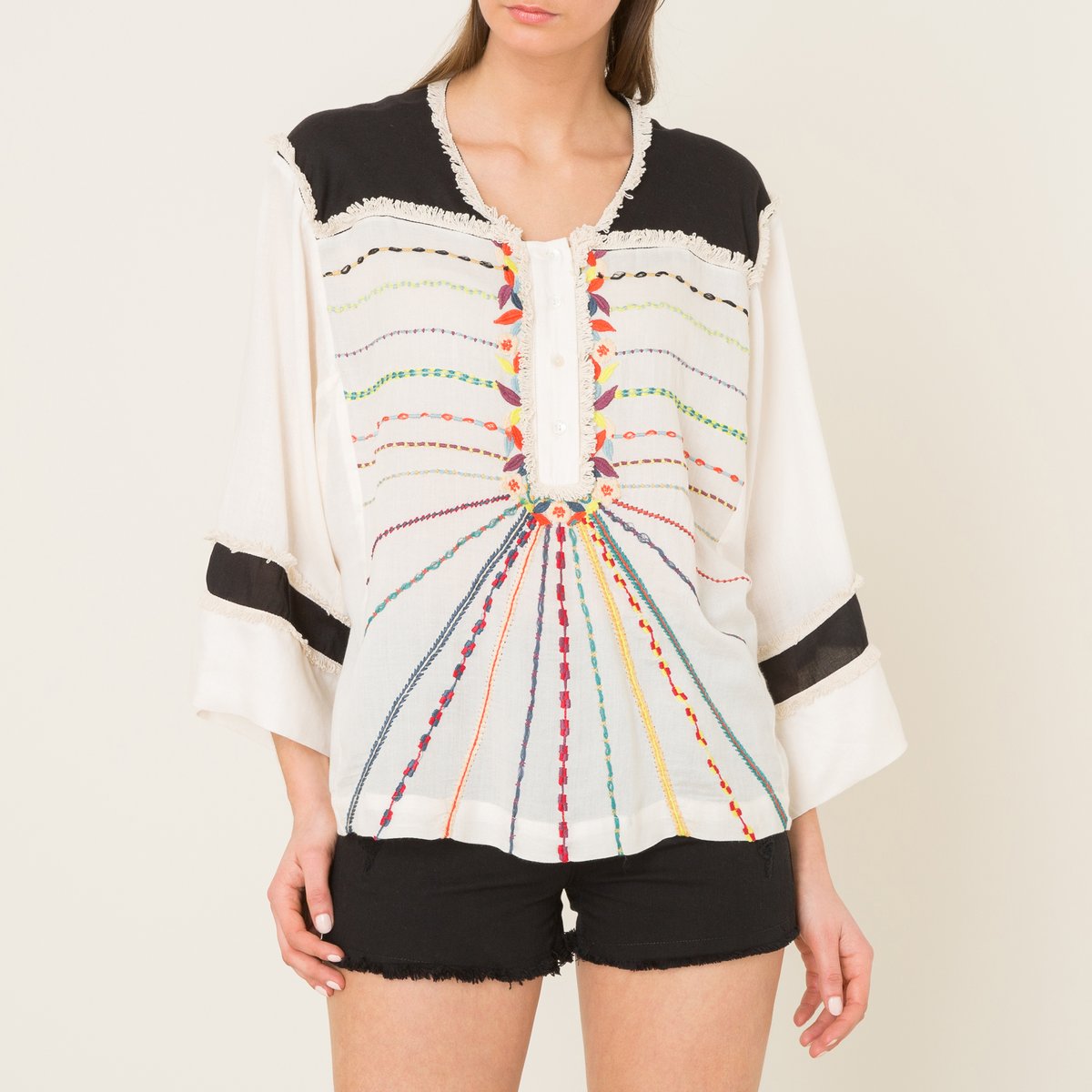 Блузка MEL Блузка MELСостав и описание Материал : 100% вискоза Марка : ANTIK BATIK<br><br>Цвет: экрю