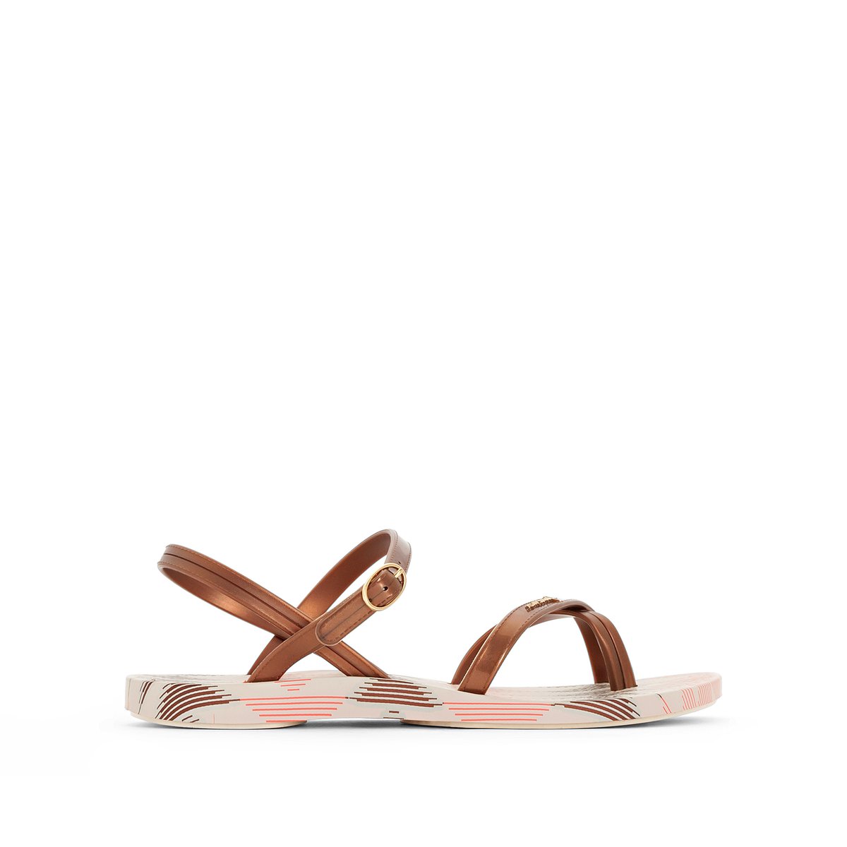 Сандалии Fashion Sandal IV Fem Сандалии Fashion Sandal IV FemВерх : Каучук Стелька : Каучук Подошва : Каучук Форма каблука : плоский каблук. Мысок : открытый мысок Застежка : без застежки<br><br>Цвет: бежевый<br>Размер: 40