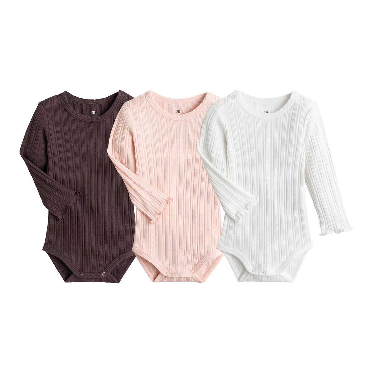 Комплект из 3 боди из LaRedoute, Розовый, Комплект из 3 боди из Ткани пуантель биохлопок 1 мес-3 лет 3 года - 94 см розовый
Комплект из 3 боди из LaRedoute, Розовый, Комплект из 3 боди из Ткани пуантель биохлопок 1 мес-3 лет 3 года - 94 см розовый