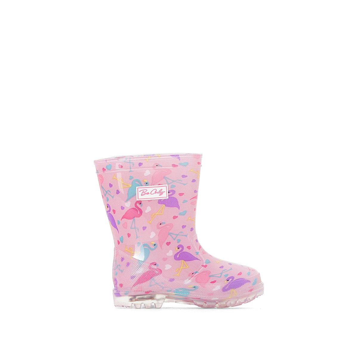 Сапоги резиновые FLAMINGO FLASH Сапоги резиновые FLAMINGO FLASHДетали • Резиновые сапоги • Плоский каблук • Круглый мысок • Застежка : без застежки • Высота каблука : 2 см Состав и уход • Верх 100% ПВХ (поливинилхлорид) • Подкладка 100% вискоза • Стелька 100% текстиль • Подошва 100% ПВХ<br><br>Цвет: розовый
