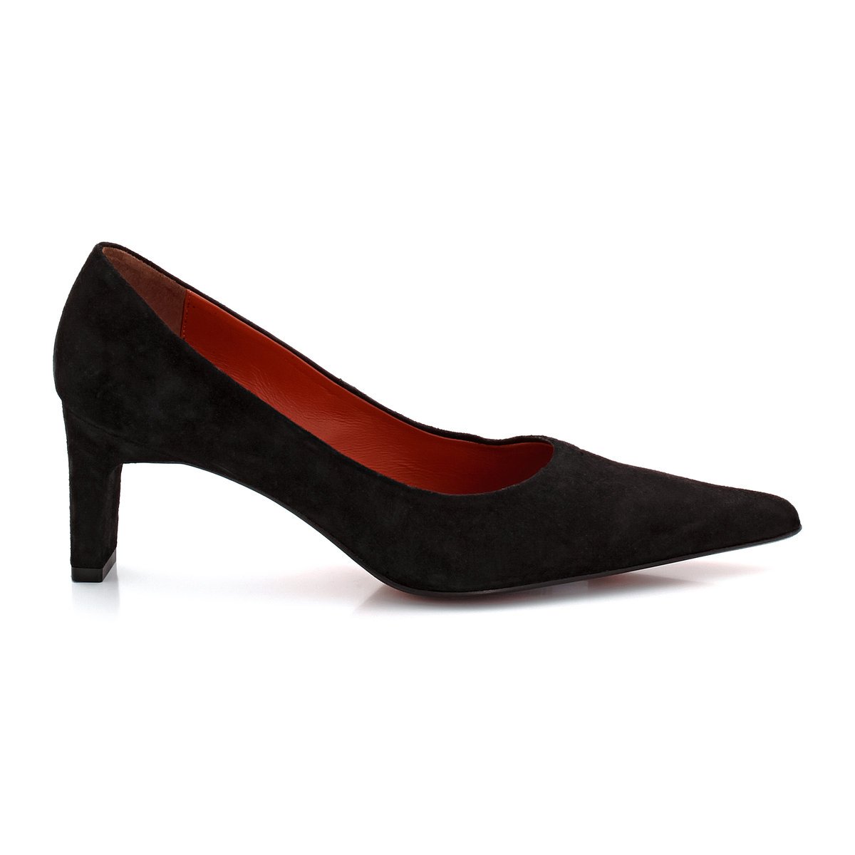 Туфли из кожи KENT от ELIZABETH STUART Туфли из кожи KENT от ELIZABETH STUARTТуфли, модель KENT от ELIZABETH STUARTВерх : велюровая козья кожа.Подкладка : кожа. Подошва : кожа. Высота каблука : 6,7 см.<br><br>Цвет: черный
