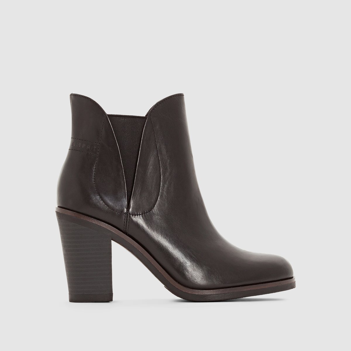 Ботильоны CERVIA BOOTIE Ботильоны CERVIA BOOTIEМарка : ESPRIT.Верх : телячья кожаПодкладка : микрофибраСтелька : кожа.Подошва : термопропилен Высота каблука : 8, 7 смФорма каблука : широкая Носок: круглый<br><br>Цвет: черный<br>Размер: 40