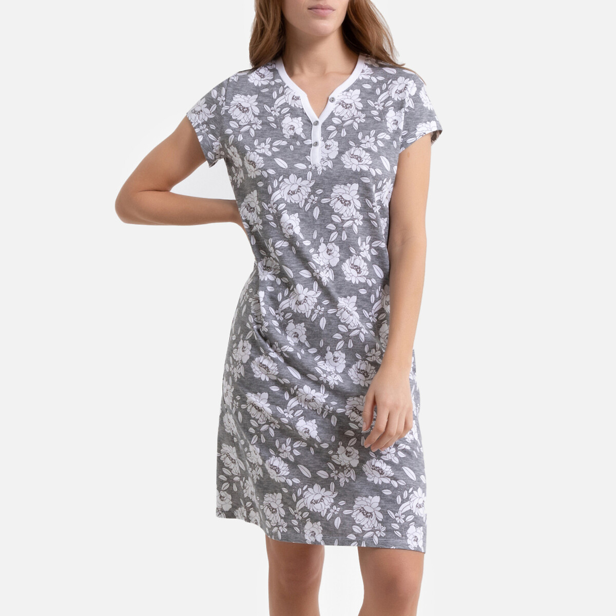Рубашка La Redoute, Серый, С цветочным принтом хлопок 34/36 (FR) - 40/42 (RUS) серый
Рубашка La Redoute, Серый, С цветочным принтом хлопок 34/36 (FR) - 40/42 (RUS) серый