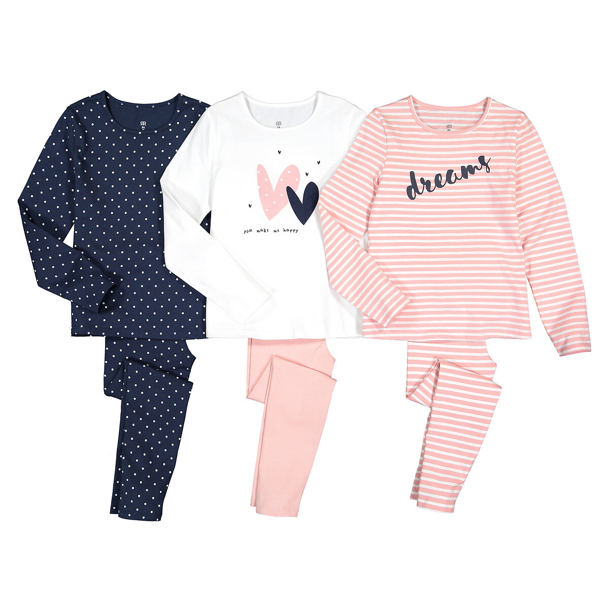 Комплект из 3 пижам 3-12 LA REDOUTE COLLECTIONS, Розовый, Лет 4 года - 102 см розовый
Комплект из 3 пижам 3-12 LA REDOUTE COLLECTIONS, Розовый, Лет 4 года - 102 см розовый
