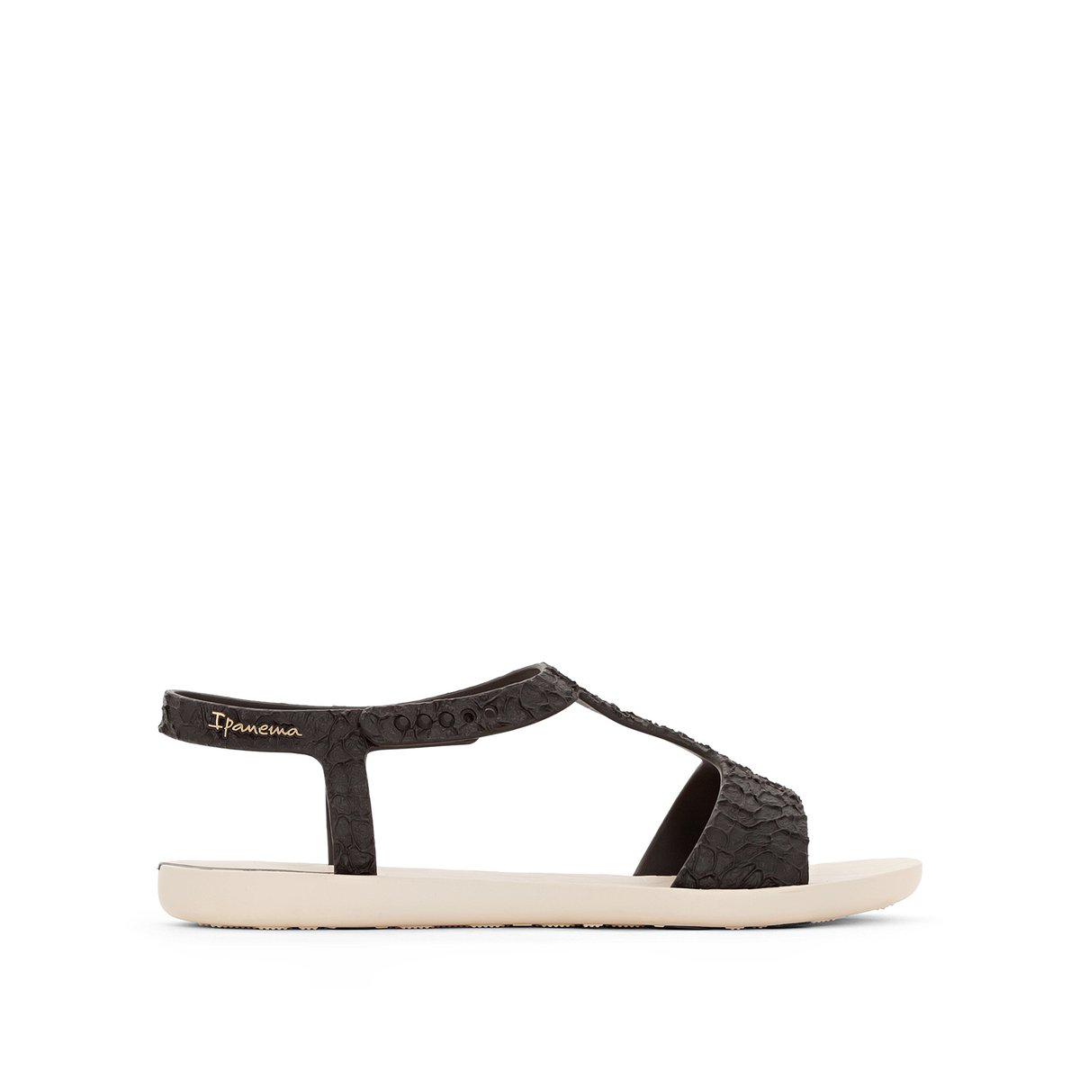 Босоножки Venus Sandal Fem Босоножки Venus Sandal FemВерх/Голенище : каучук Стелька : каучук Подошва : каучук Форма каблука : плоский каблук Мысок : открытый мысок Застежка : без застежки<br><br>Цвет: бежевый/ черный<br>Размер: 40