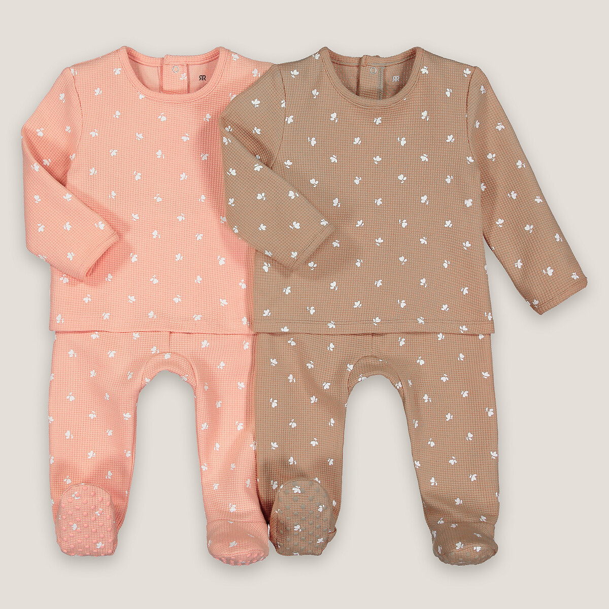 Комплект из двух пижам раздельных LaRedoute, Розовый, Комплект из двух пижам раздельных С носочками с вафельным переплетением 6 мес. - 67 см розовый
Комплект из двух пижам раздельных LaRedoute, Розовый, Комплект из двух пижам раздельных С носочками с вафельным переплетением 6 мес. - 67 см розовый