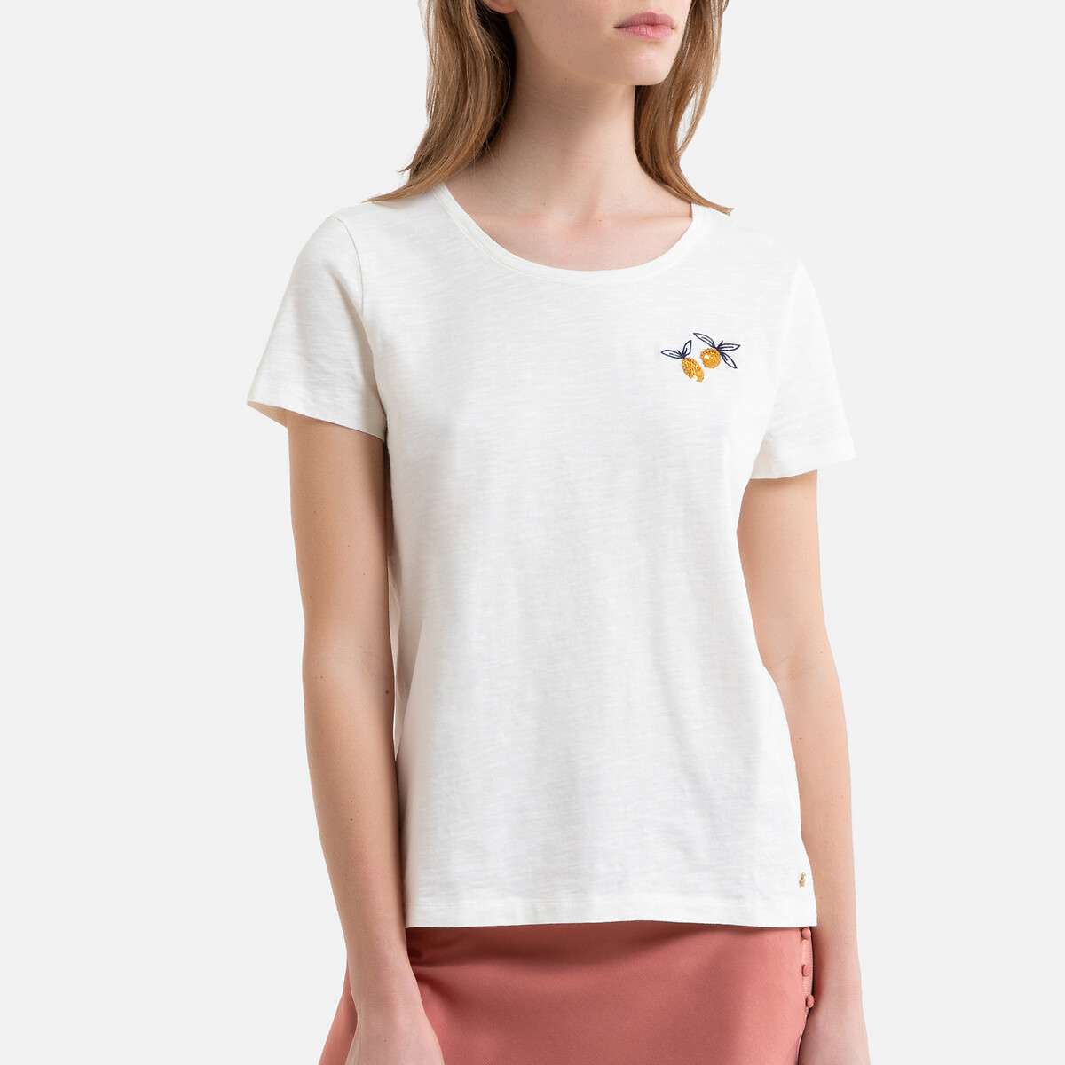 Футболка La Redoute, Бежевый, С круглым вырезом и короткими рукавами KANOU 3(L) бежевый
Футболка La Redoute, Бежевый, С круглым вырезом и короткими рукавами KANOU 3(L) бежевый