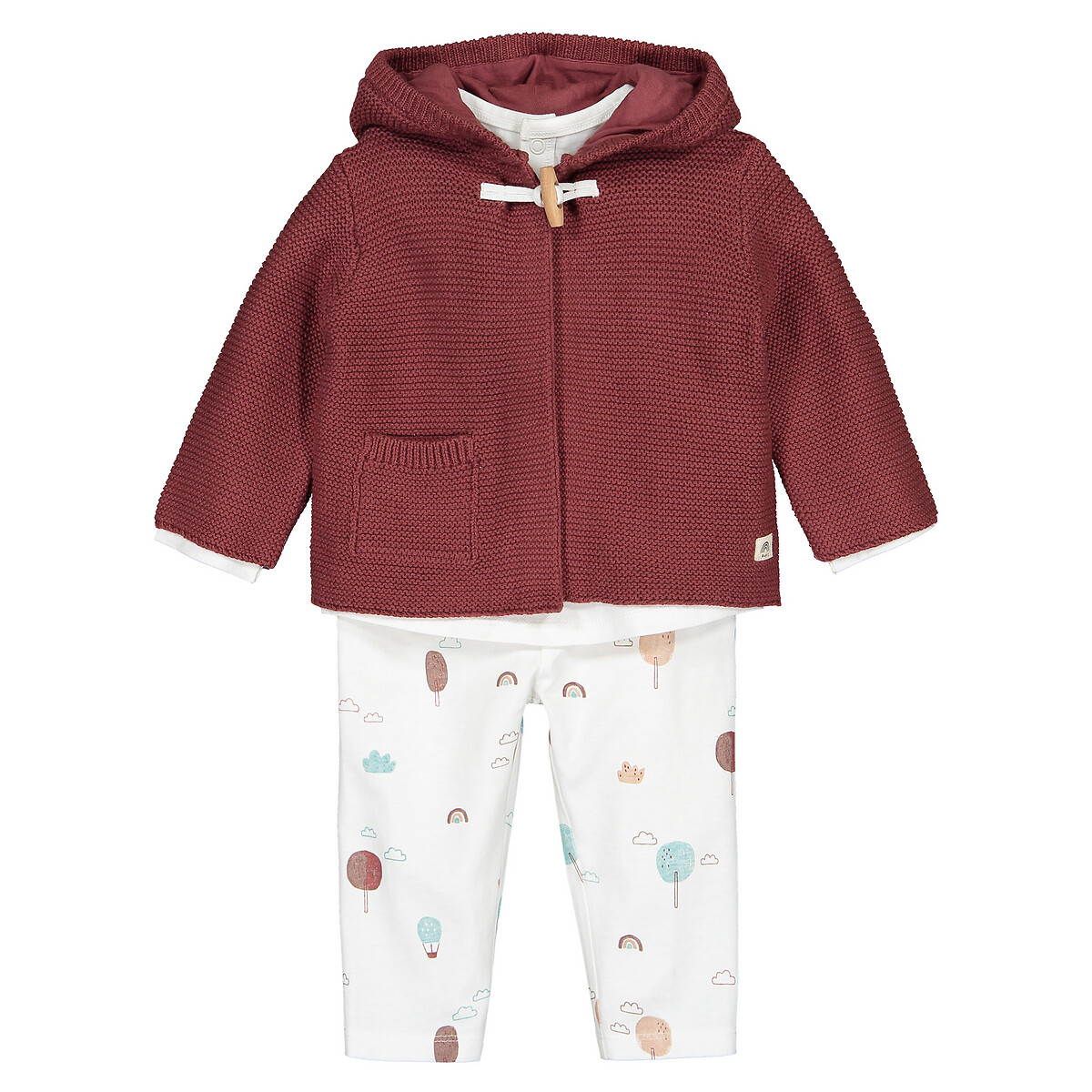 Комплект из 3 вещей LA REDOUTE COLLECTIONS, Бежевый, Мес - 3 года 1 мес. - 54 см бежевый
Комплект из 3 вещей LA REDOUTE COLLECTIONS, Бежевый, Мес - 3 года 1 мес. - 54 см бежевый