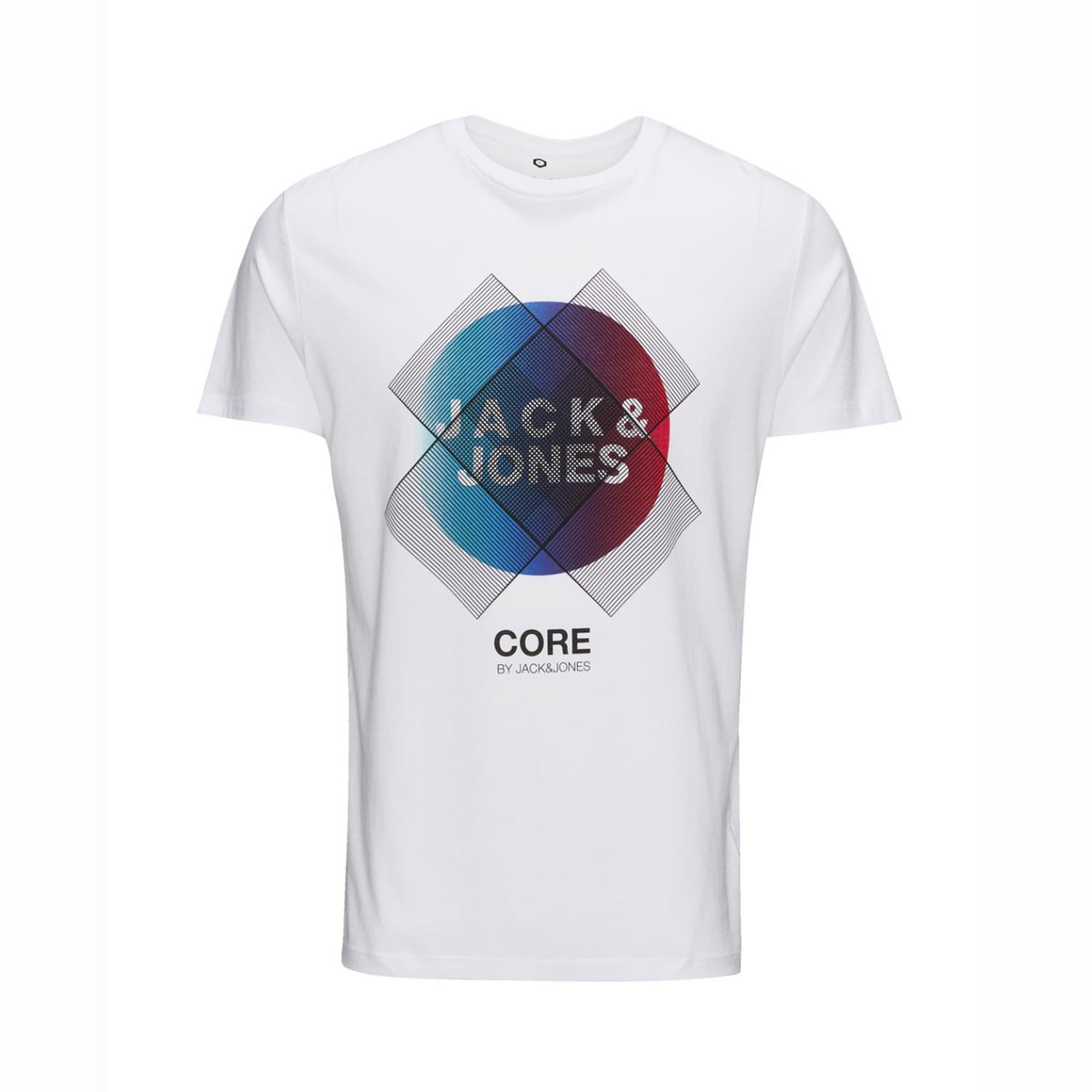 Футболка MIX Футболка MIXФутболка с короткими рукавами MIX JACK & JONES. Прямой покрой, круглый вырез. Спереди шелкография JACK & JONES CORE 1990. Футболка из 100% хлопка.<br><br>Цвет: белый + черный,серый меланж<br>Размер: L