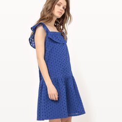 Платье с английской вышивкой MADEMOISELLE R - Мини Платье с английской вышивкой MADEMOISELLE R