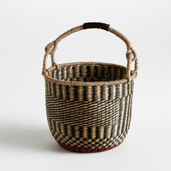 Dagyde Woven Basket with Handle, H50cm AM.PM.
