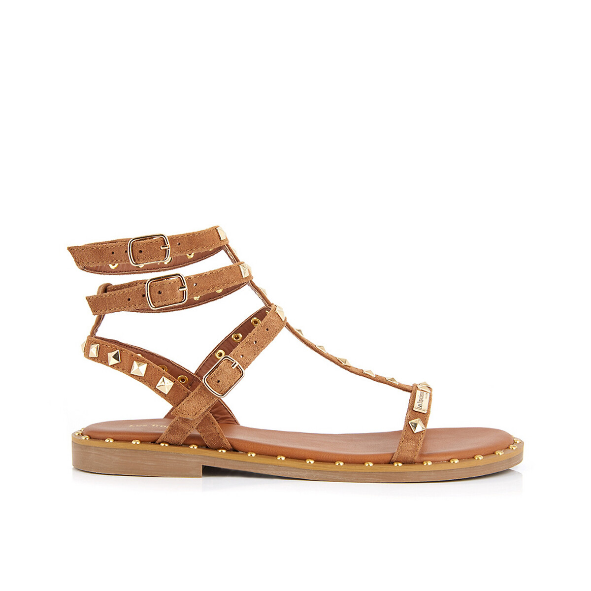 Coralie Leather Sandals