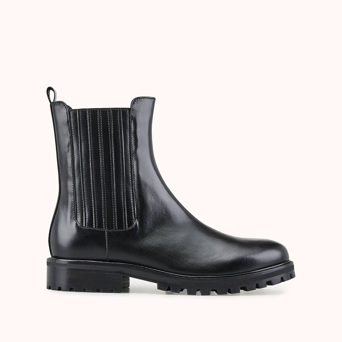 Edeline Leather Chelsea Boots