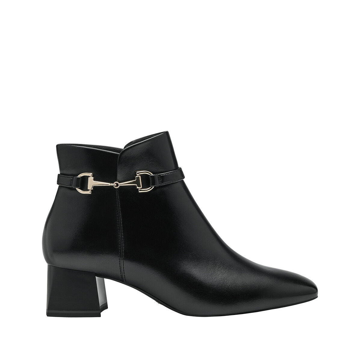 Ankle Boots with Low Block Heel