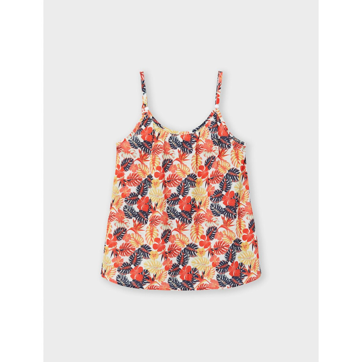 Recycled Floral Strappy Top