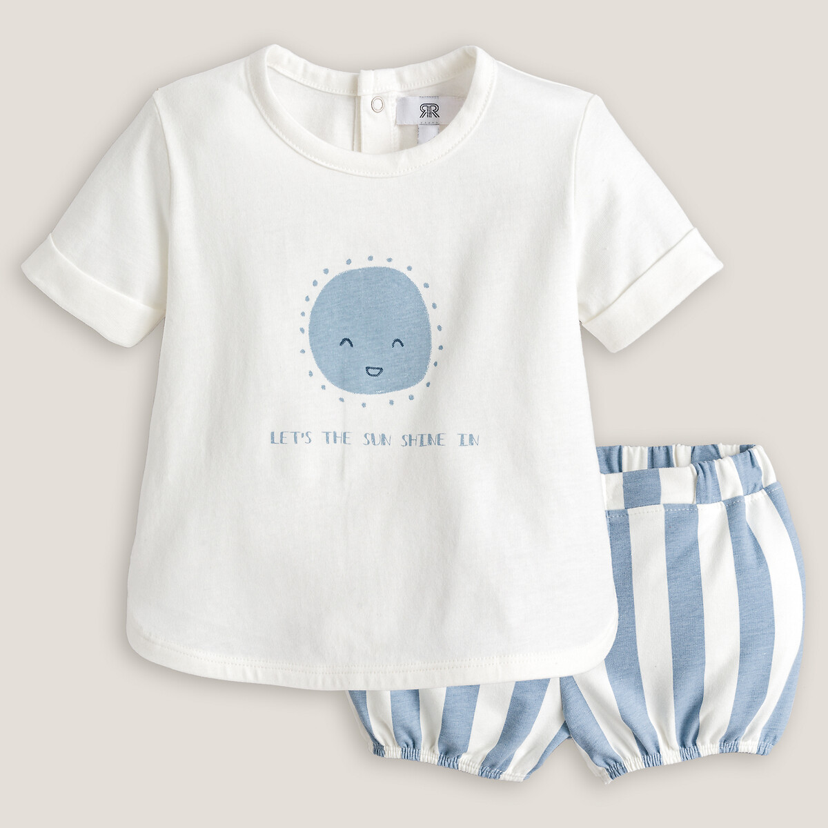 Cotton T-Shirt/Bloomers Outfit