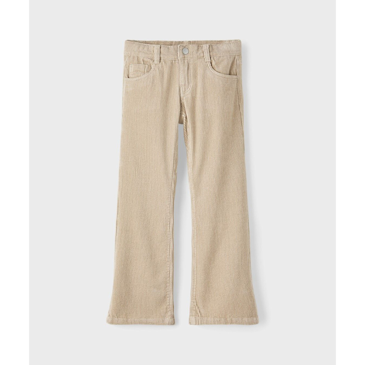 Cotton Bootcut Trousers
