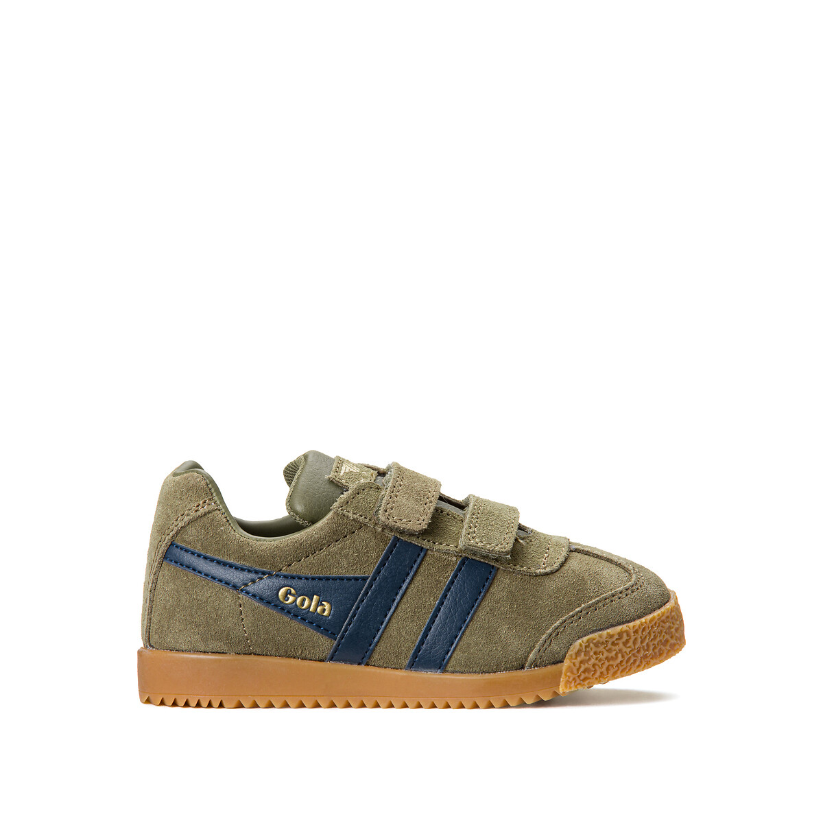 Kids Harrier Strap Suede Touch ’n’ Close Trainers