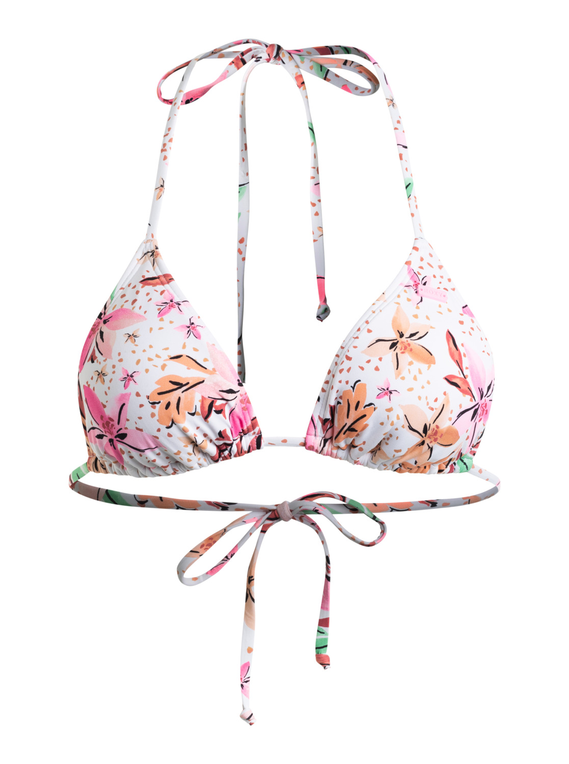 Haut De Maillot De Bain Bikini Tiki Tri Printed Beach Classics Roxy La Redoute