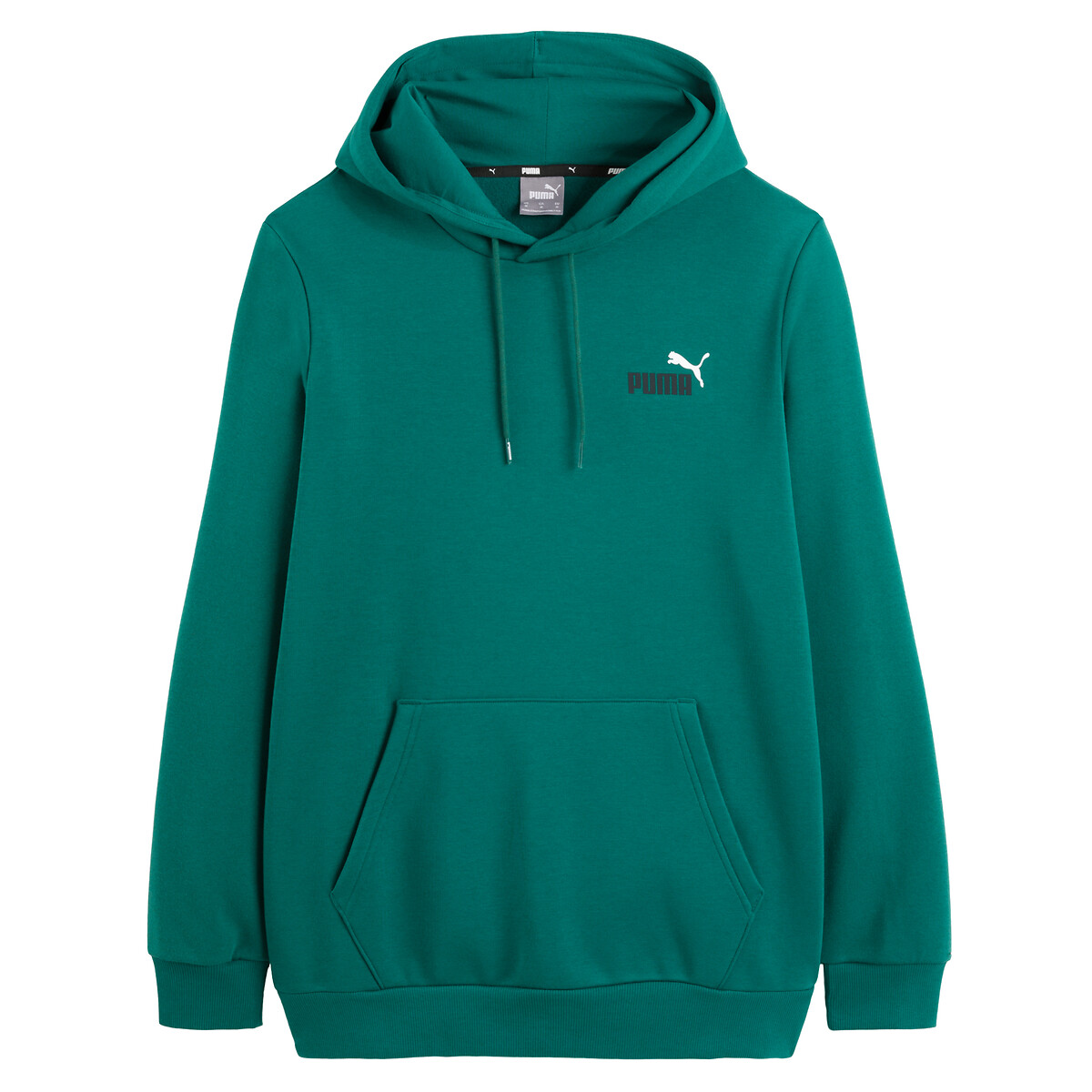 Small Logo Print Hoodie in Cotton Mix