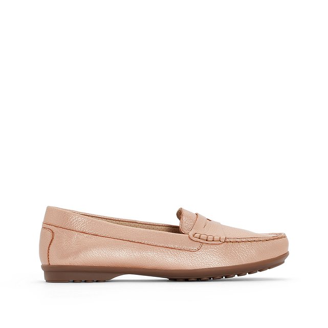 D Elidia A Iridescent Leather Loafers D Elidia A Iridescent Leather Loafers
