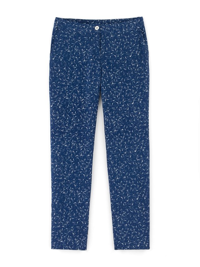 Woman's viscose trousers with Somewhere-exclusive print, HARIGI Woman's viscose trousers with Somewhere-exclusive print, HARIGI