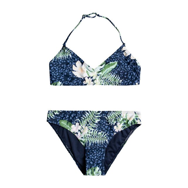 Maillot De Bain Pi Ces Fleuri Ans Imprim Bleu Roxy La Redoute