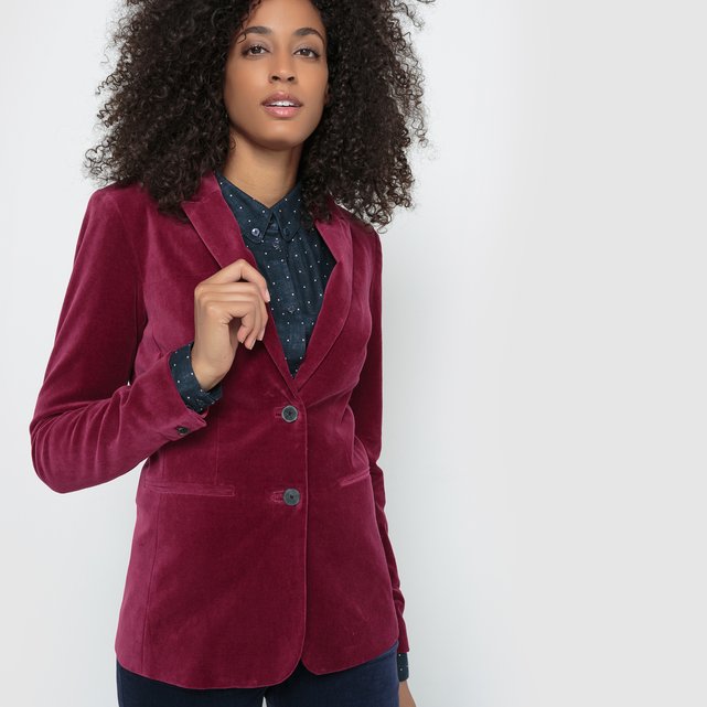 Womens Jackets Blazers Denim Tailored Leather La Redoute Velour Jacket Atelier R