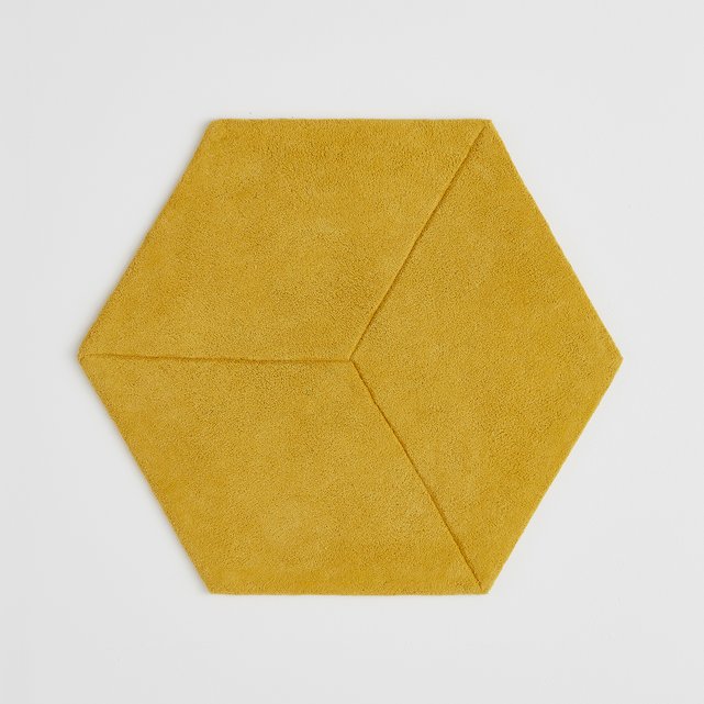 Camino Pure Cotton 3D Effect Hexagonal Rug Camino Pure Cotton 3D Effect Hexagonal Rug