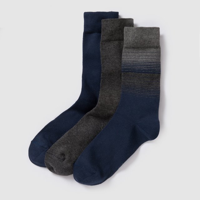 Pack of 3 Pairs of Socks Pack of 3 Pairs of Socks