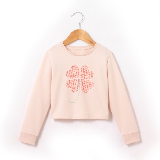 Cropped Sweatshirt, 3-12 Years Cropped Sweatshirt, 3-12 Years