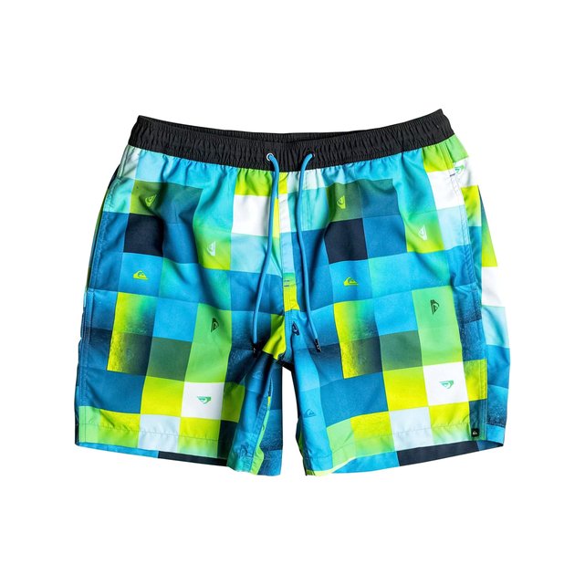 Multi-Coloured Check Swim Shorts Multi-Coloured Check Swim Shorts