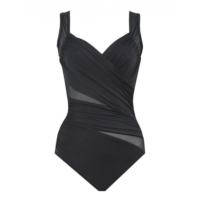 Maillot de bain gainant une pièce miraclesuit madero black noir