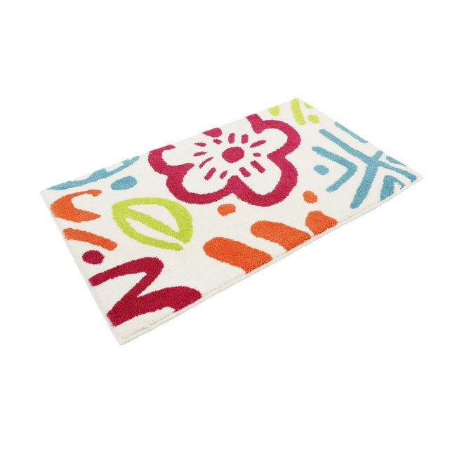 Tapis De Bain Cool Flower Multicolor Esprit La Redoute