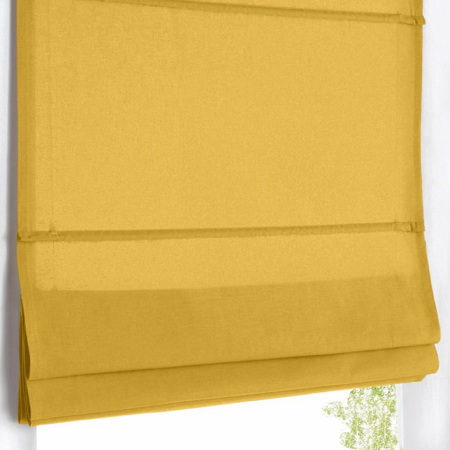 Cotton Light-Filtering Roman Blind Cotton Light-Filtering Roman Blind