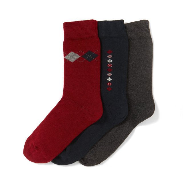 Pack of 3 Pairs of Socks Pack of 3 Pairs of Socks