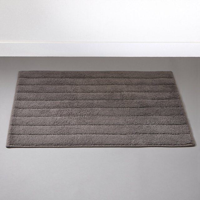 Striped Cotton Towelling Bath Mat, 1300 g/m² Striped Cotton Towelling Bath Mat, 1300 g/m²