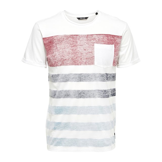 Tue Striped T-Shirt at La Redoute Catalogue Tue Striped T-Shirt.
