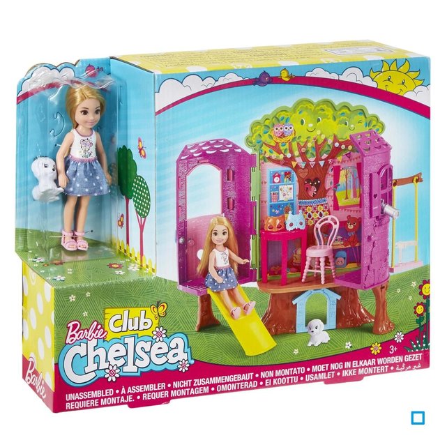 Coffret Chelsea Cabane Dans Les Arb Matfpf83 Barbie La Redoute