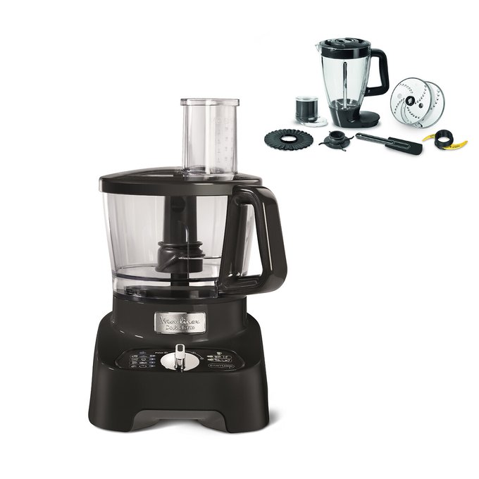 Robot Multifonction Double Force Fp Noir Moulinex La Redoute