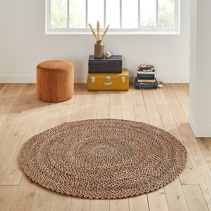 Tapis Rond En Jute Aftas Naturel La Redoute Interieurs La Redoute