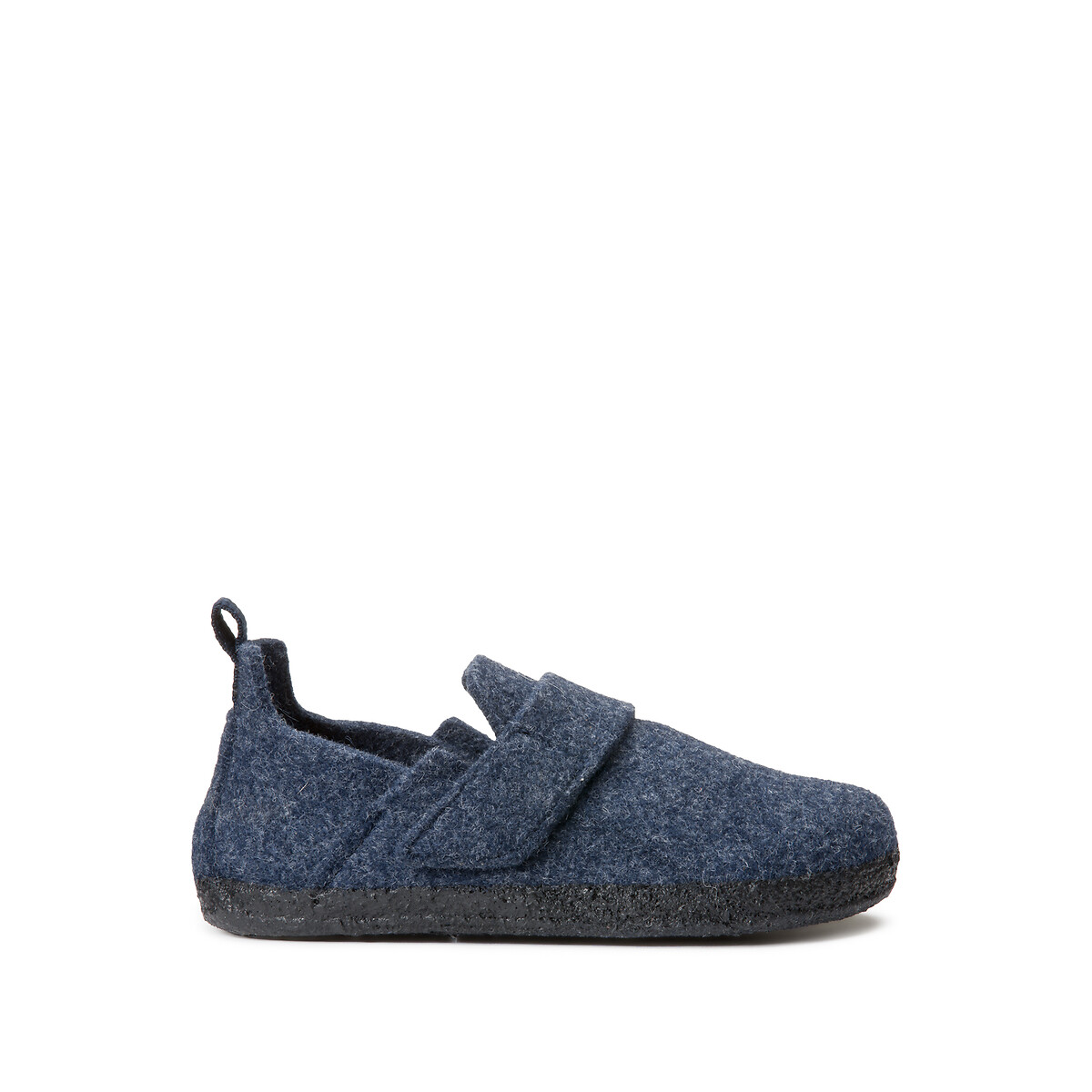 Kids Zermatt HL Slippers in Wool with Touch ’n’ Close Fastening, Made in Europe