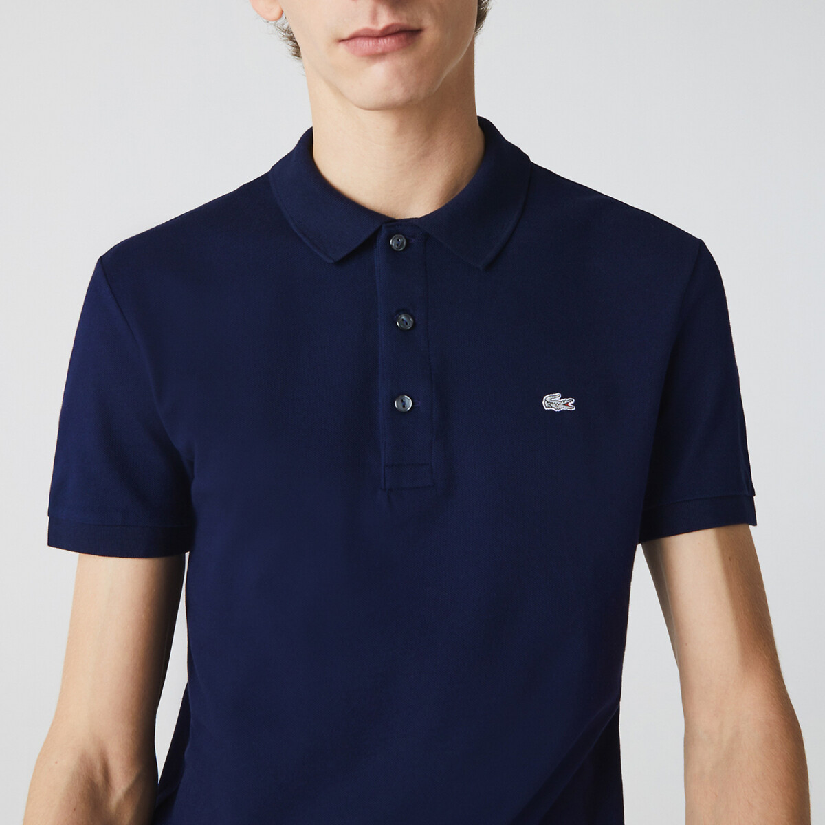 PH4014 Polo Shirt in Stretch Cotton Pique and Slim Fit