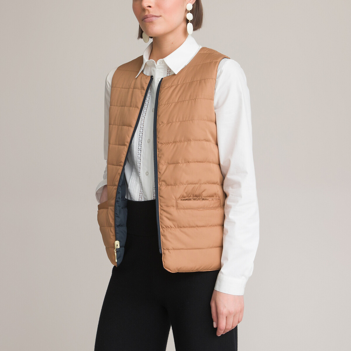 Recycled Reversible Padded Gilet