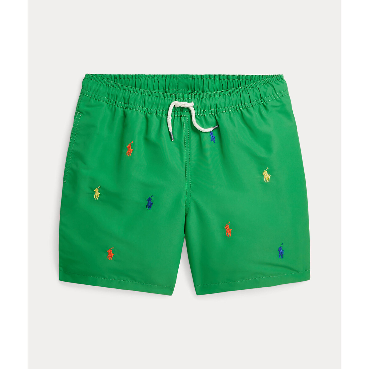 Traveler Swim Shorts with Embroidered Logos