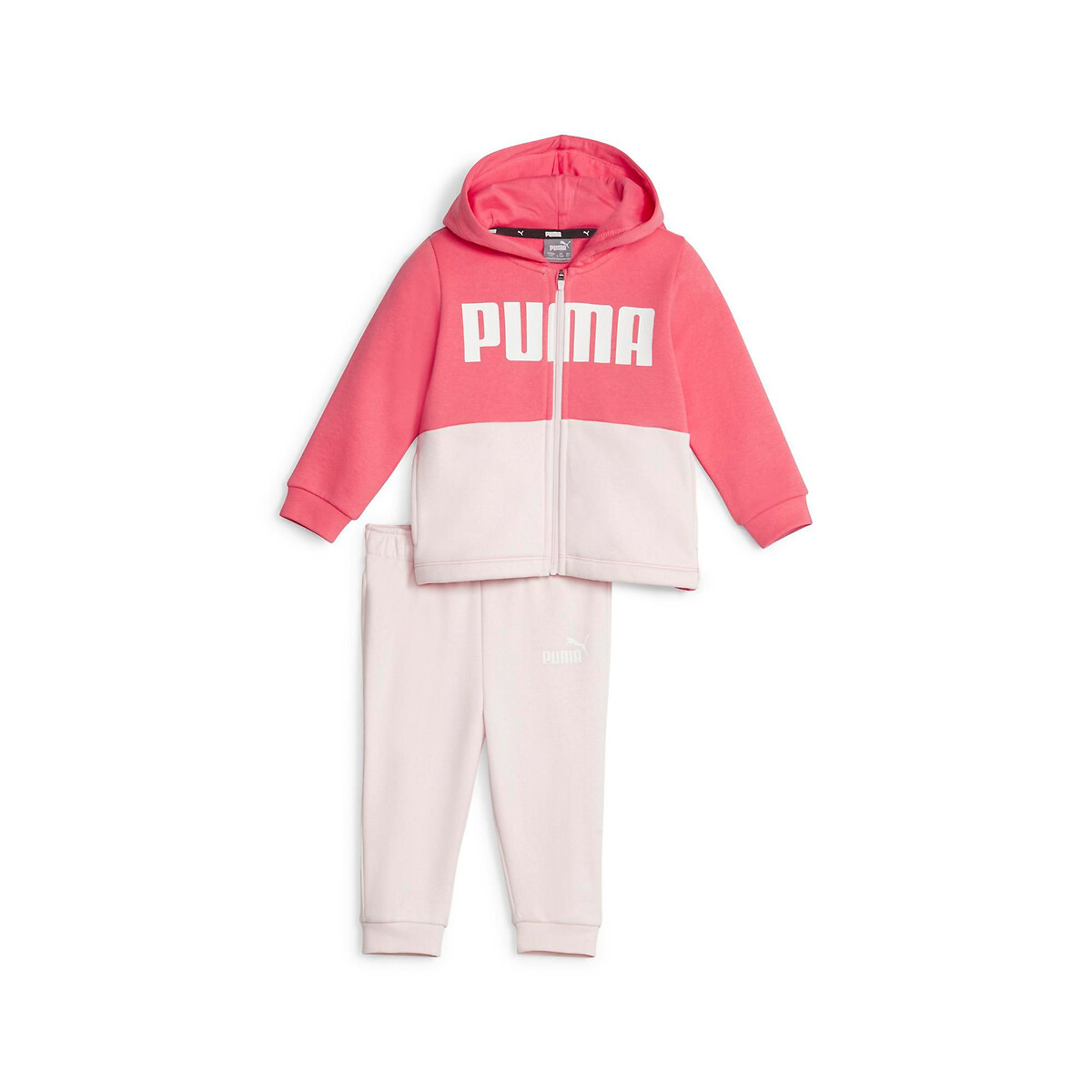Zip-Up Hoodie/Joggers Outfit in Cotton Mix