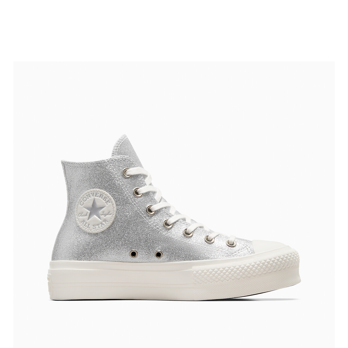 All Star Lift Hi Sparkle Party High Top Trainers