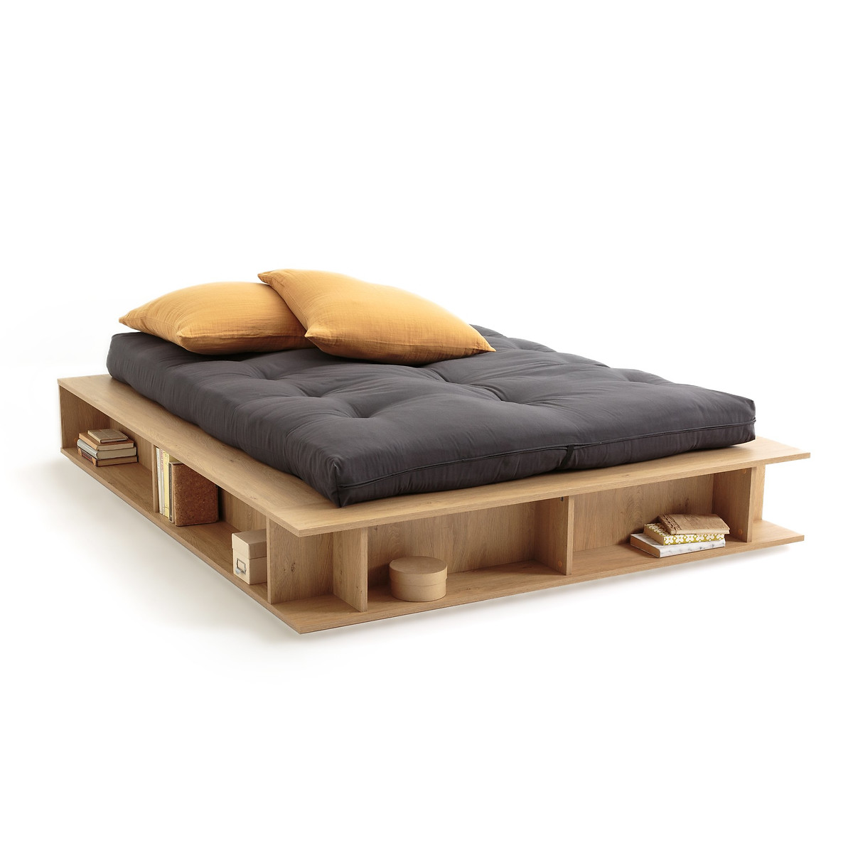 Presto Pine Storage Bed with Hinged Bed Base